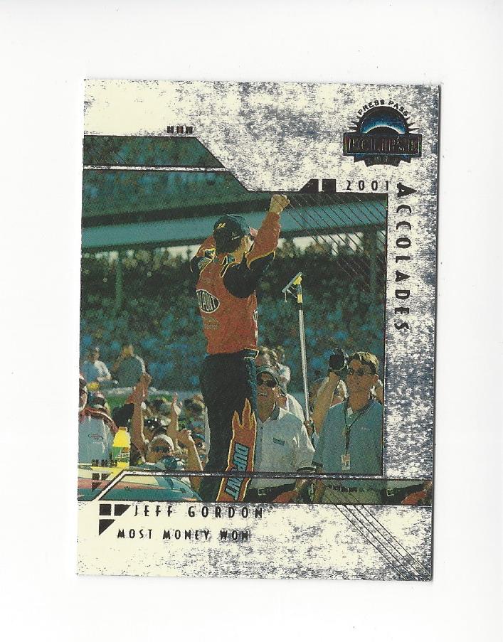 2002 Press Pass Eclipse Solar Eclipse #S32 Jeff Gordon ACC