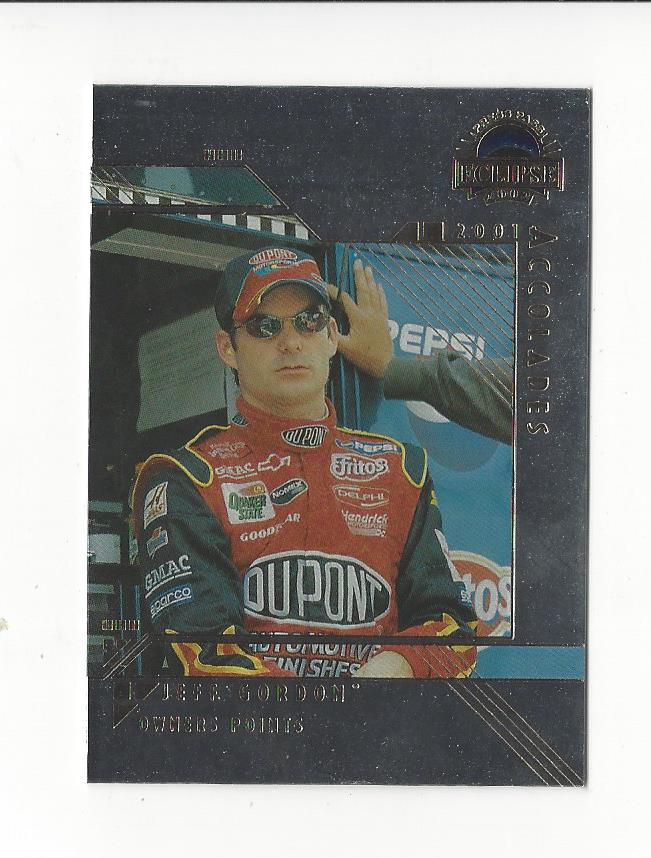 2002 Press Pass Eclipse Solar Eclipse #S36 Jeff Gordon ACC