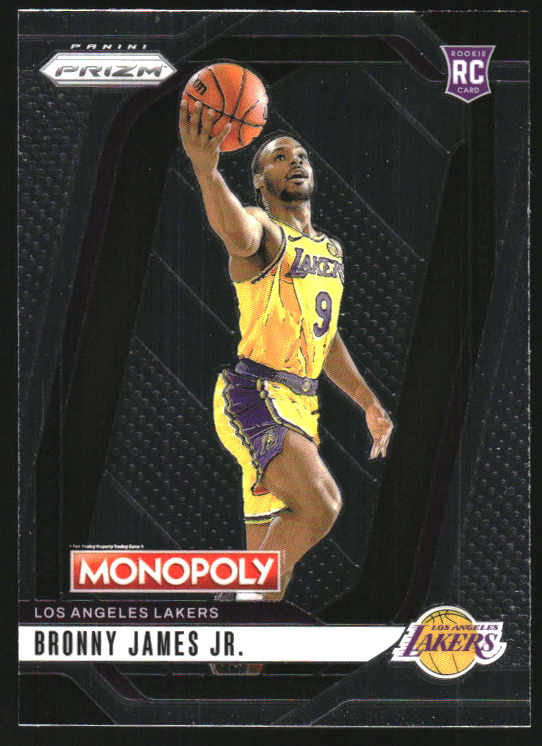 2024-25 Panini Prizm Monopoly #45 Bronny James Jr. RC
