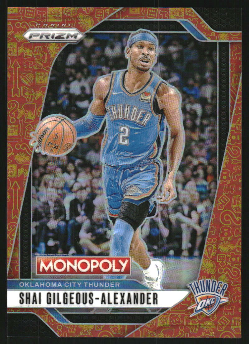 2024 Panini Prizm Monopoly Basketball Millionaire Club Shai Gilgeous-Alexander #79
