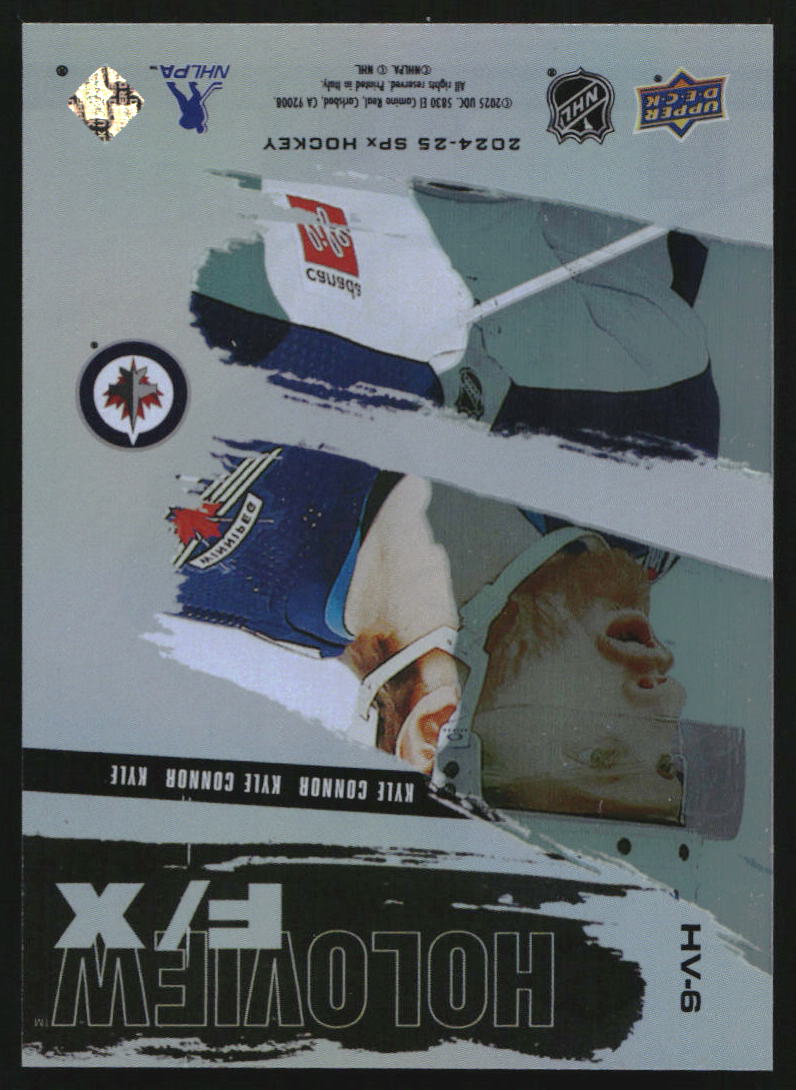2024-25 SPx Holoview F/X #HV6 Kyle Connor