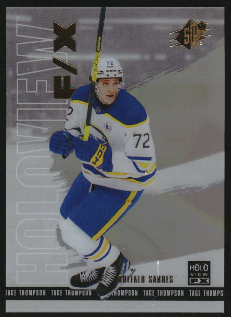 2024-25 SPx Holoview F/X #HV14 Tage Thompson