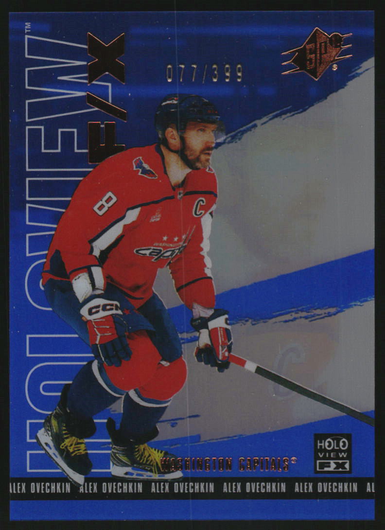 2024-25 SPx Holoview F/X Blue #HV7 Alex Ovechkin