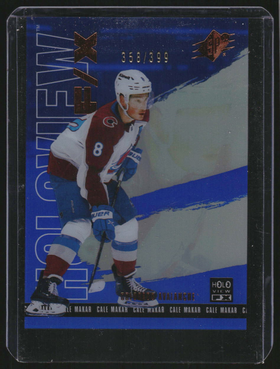 2024-25 SPx Holoview F/X Blue #HV25 Cale Makar /399