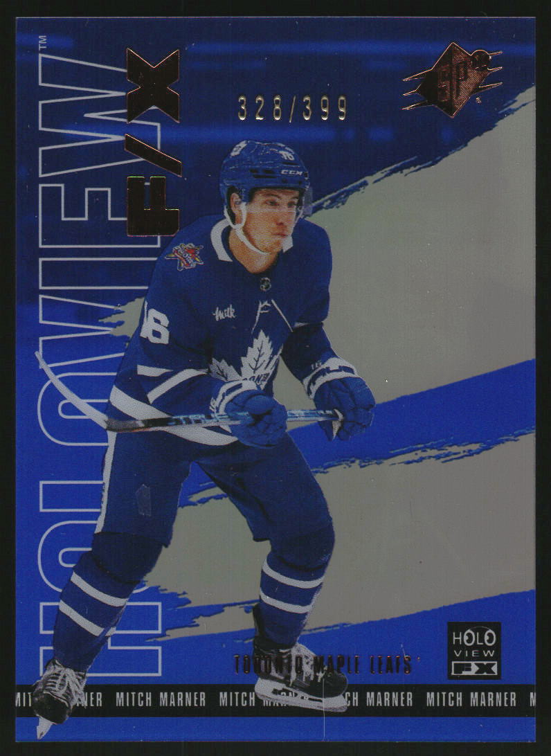2024-25 SPx Holoview F/X Blue #HV30 Mitch Marner /399
