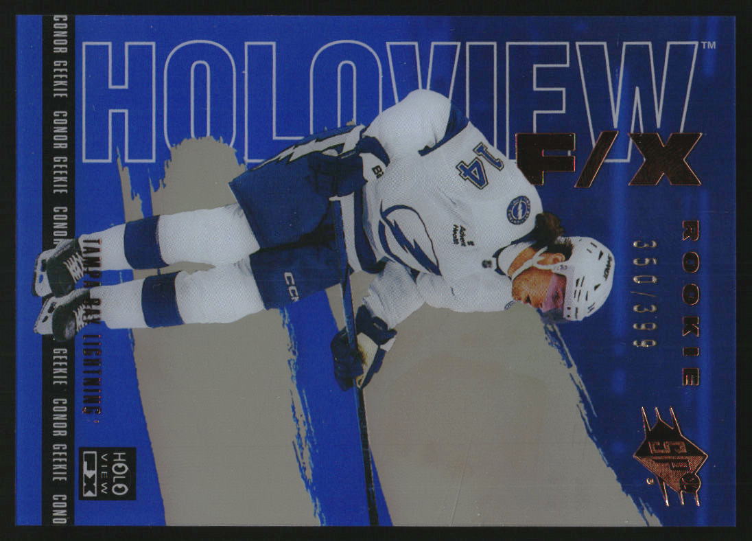 2024-25 SPx Holoview F/X Blue #HV43 Conor Geekie