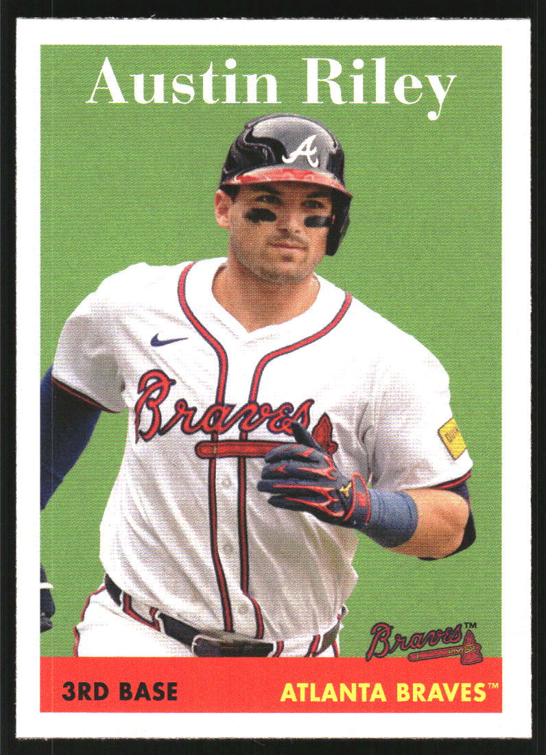 2025 Topps Heritage 25th Anniversary #H257 Austin Riley