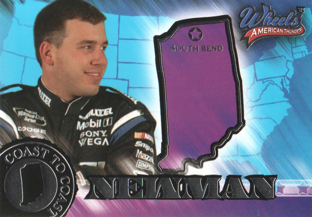 2003 Wheels American Thunder #42 Ryan Newman CC