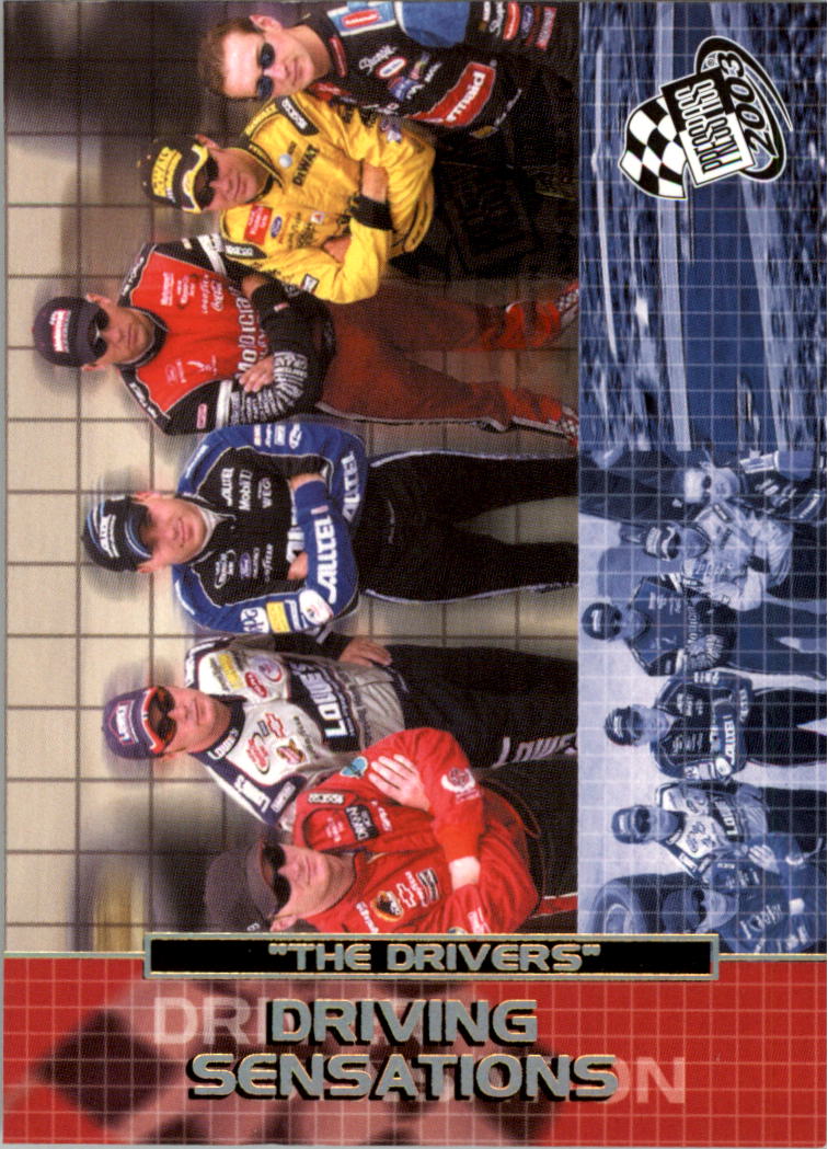 2003 Press Pass Gold Holofoil #P63 Jr./Johnson/Newman/   Sadler/Kenseth/Busch DS