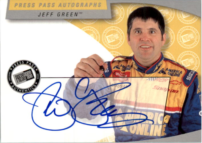 2003 Press Pass Autographs #19 Jeff Green E/P