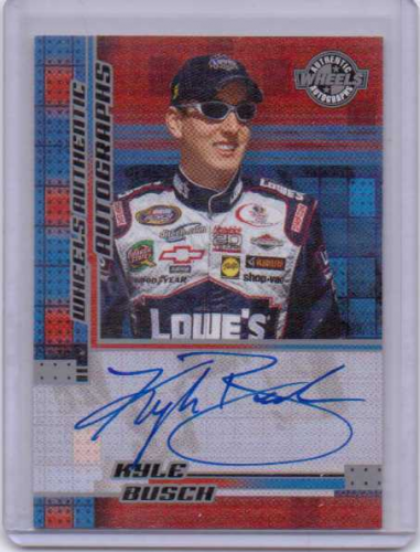 2004 Wheels Autographs #11 Kyle Busch HG
