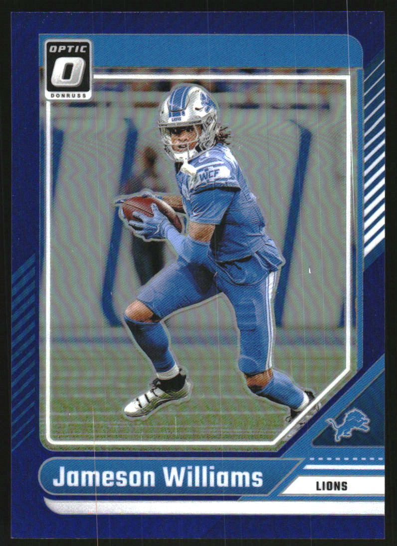 2024 Donruss Optic Blue #67 Jameson Williams /199
