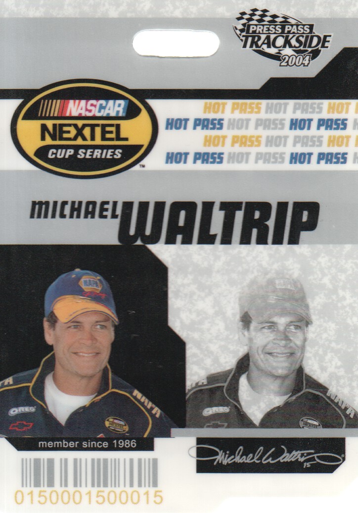 2004 Press Pass Trackside NASCAR Hot Pass #HP18 Michael ...