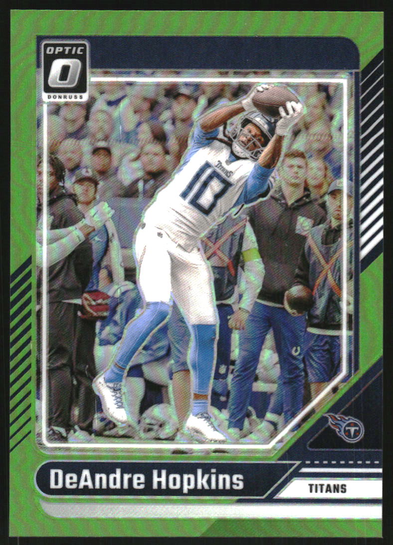 2024 Donruss Optic Lime Green #192 DeAndre Hopkins /50