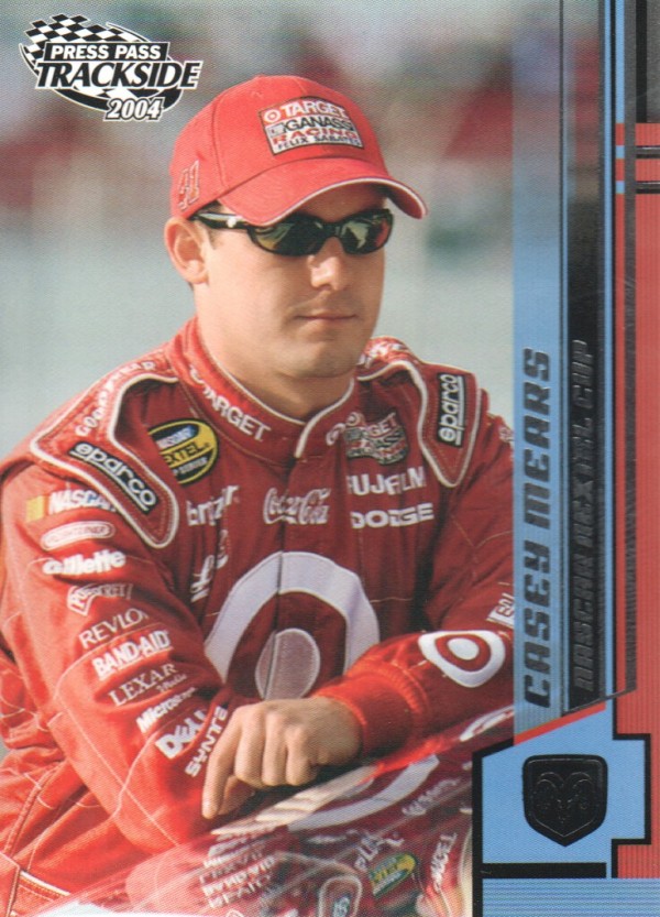 2004 Press Pass Trackside #5 Casey Mears