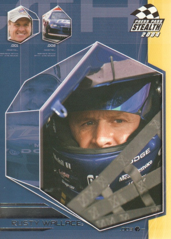 2004 Press Pass Stealth #63 Rusty Wallace