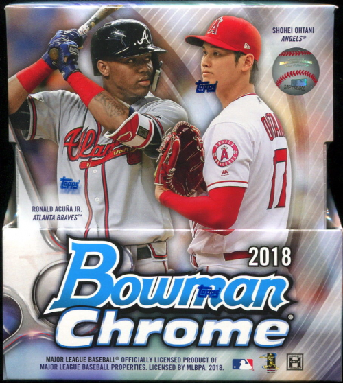 2018 BOWMAN CHROME Baseball HOBBY Box