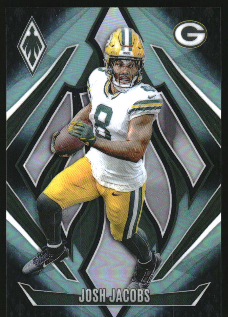 2024 Panini Phoenix Teal Fade #89 Josh Jacobs /72