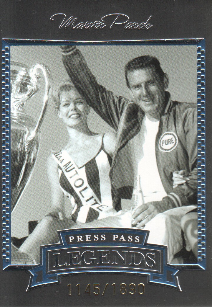 2005 Press Pass Legends Blue #4B Marvin Panch