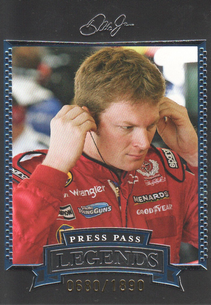 2005 Press Pass Legends Blue #30B Dale Earnhardt Jr.