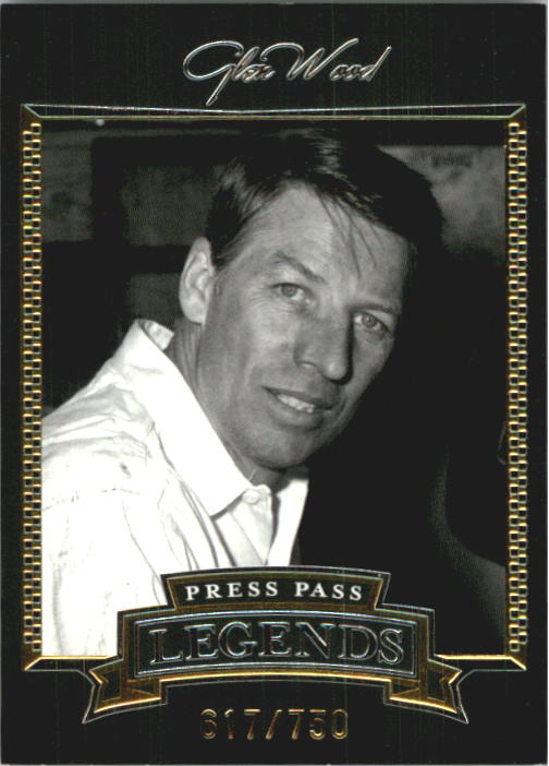 2005 Press Pass Legends Gold #5G Glen Wood