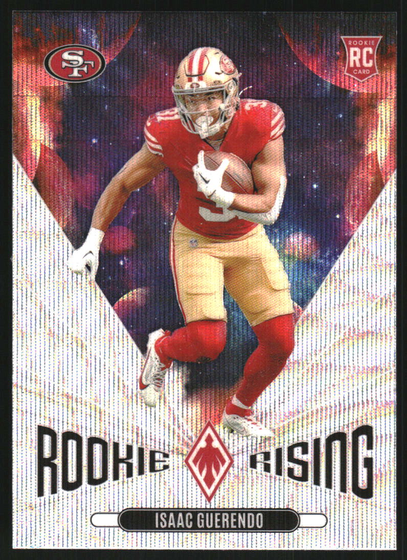 2024 Panini Phoenix Rookie Rising Wave #38 Isaac Guerendo