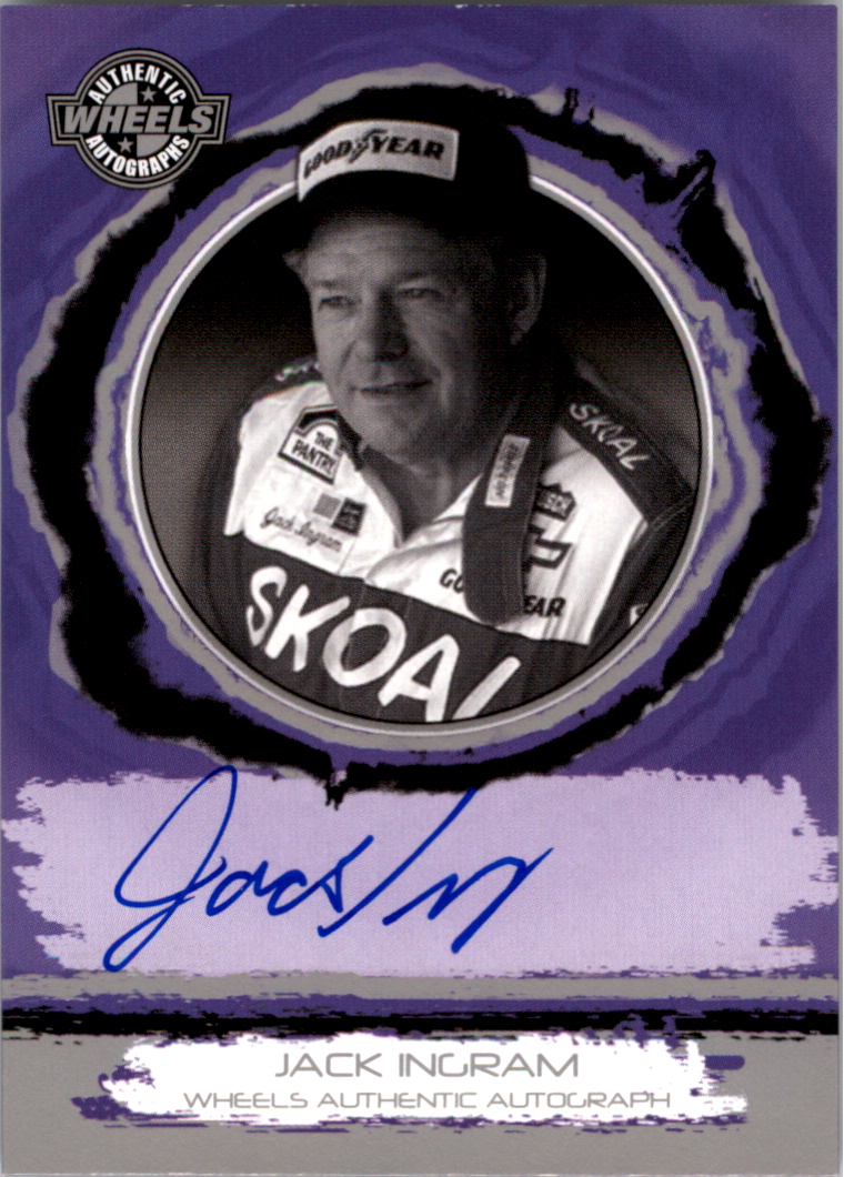 2006 Wheels Autographs #24 Jack Ingram