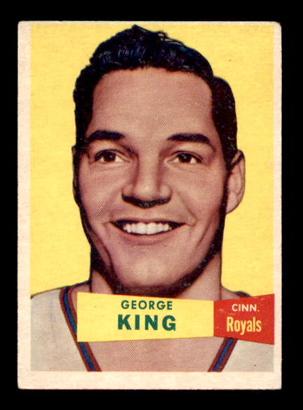 1957-58 Topps #6 George King DP RC