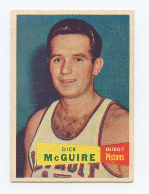 1957-58 Topps #16 Dick McGuire DP RC