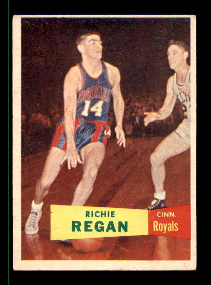 1957-58 Topps #50 Richie Regan RC