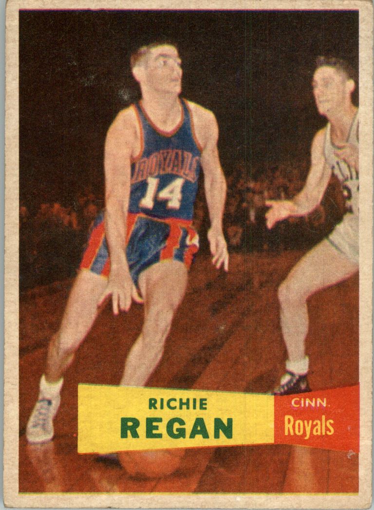 1957-58 Topps #50 Richie Regan RC