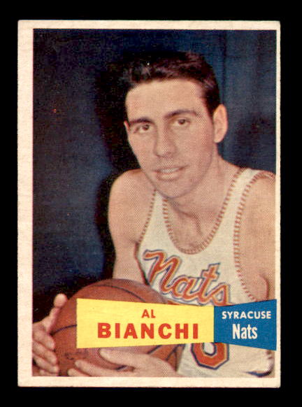 1957-58 Topps #59 Al Bianchi RC