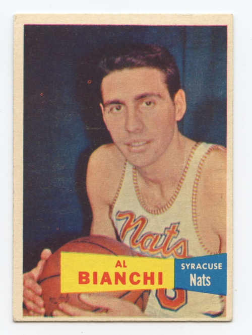 1957-58 Topps #59 Al Bianchi RC