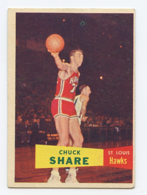 1957-58 Topps #61 Chuck Share