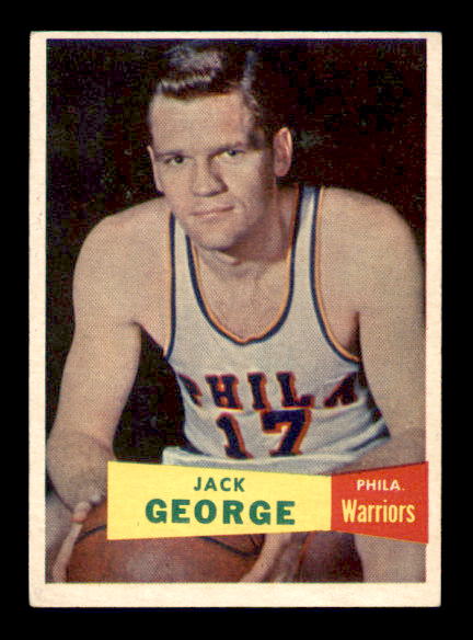 1957-58 Topps #67 Jack George