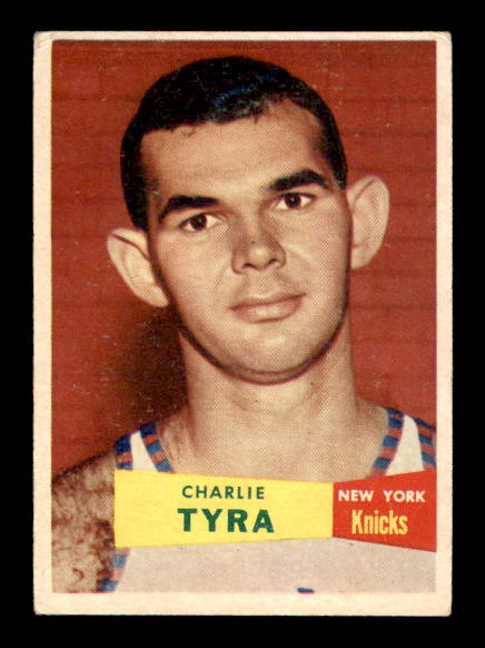 1957-58 Topps #68 Charlie Tyra DP