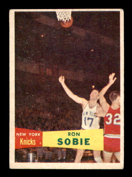 1957-58 Topps #69 Ron Sobie