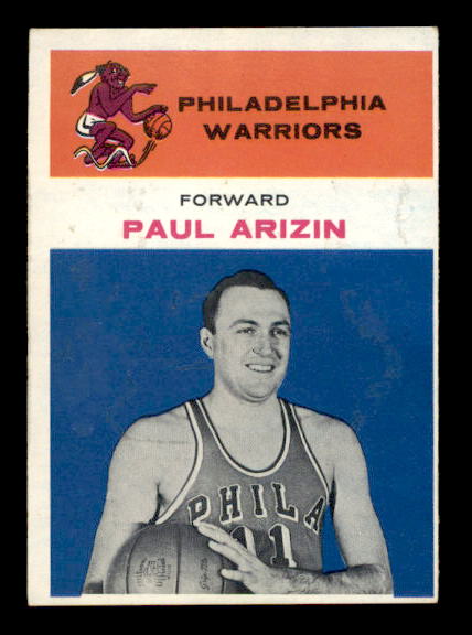 1961-62 Fleer #2 Paul Arizin