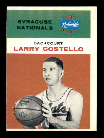1961-62 Fleer #9 Larry Costello