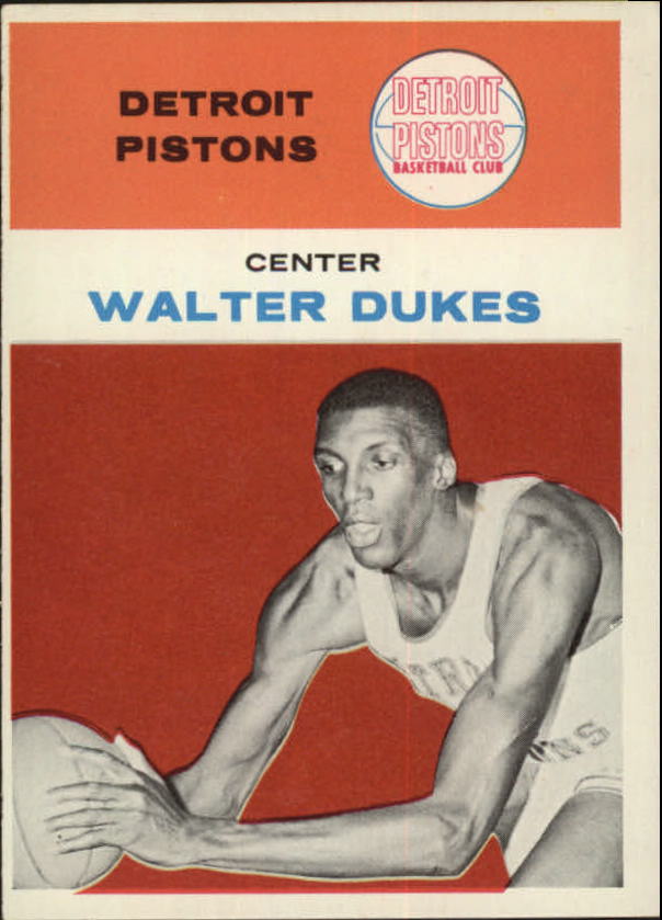 1961-62 Fleer #11 Walter Dukes