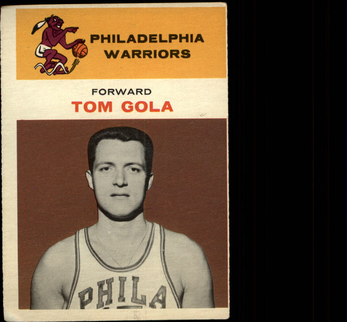 1961-62 Fleer #14 Tom Gola