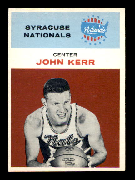 1961-62 Fleer #25 John Kerr