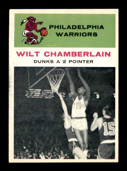 1961-62 Fleer #47 Wilt Chamberlain IA !