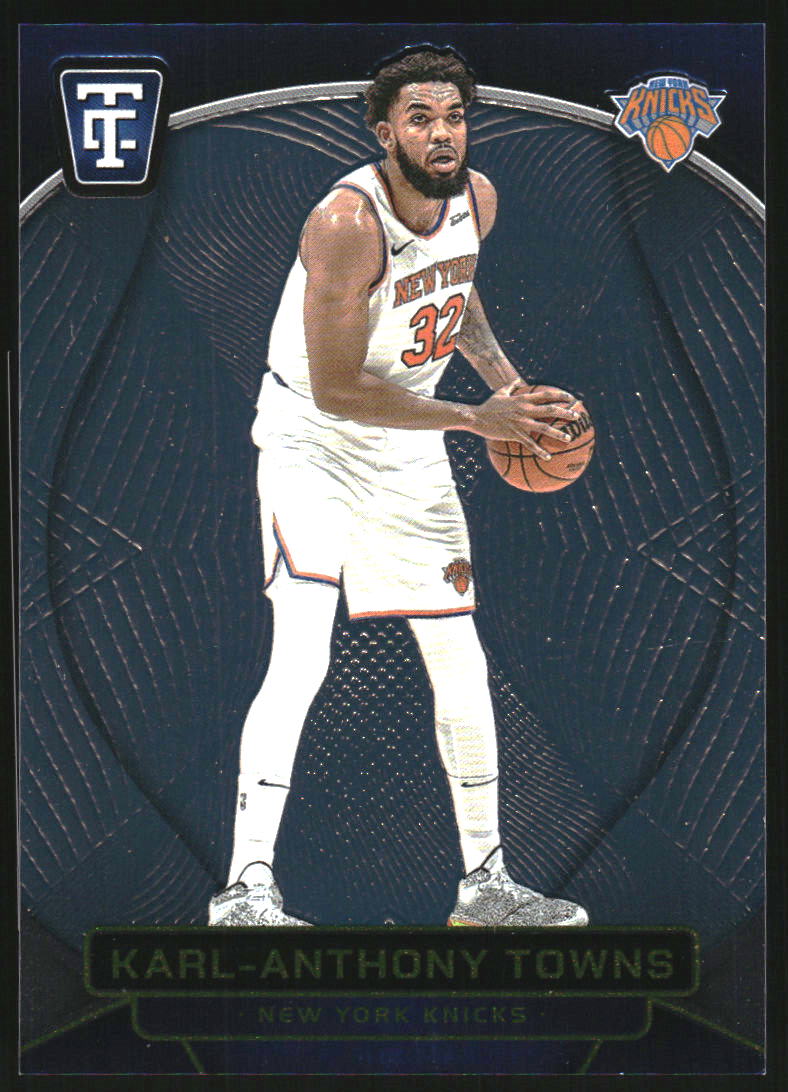 2024-25 Totally Certified Mirror Neon Orange #8 Karl-Anthony Towns