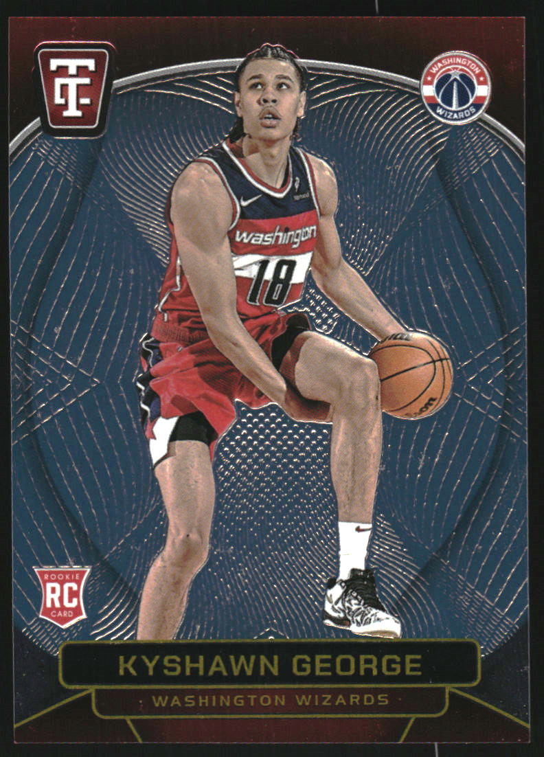 2024-25 Totally Certified Mirror Neon Orange #153 Kyshawn George /299