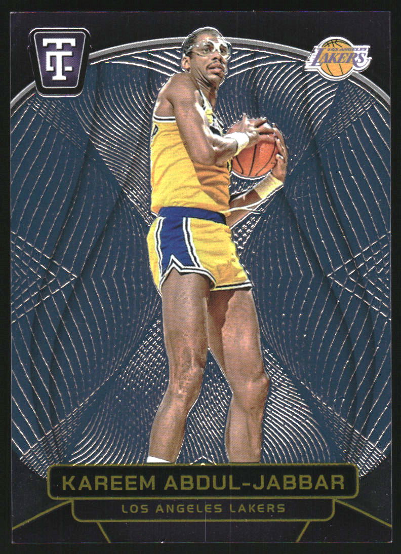 2024-25 Totally Certified Mirror Neon Orange #194 Kareem Abdul-Jabbar LGD