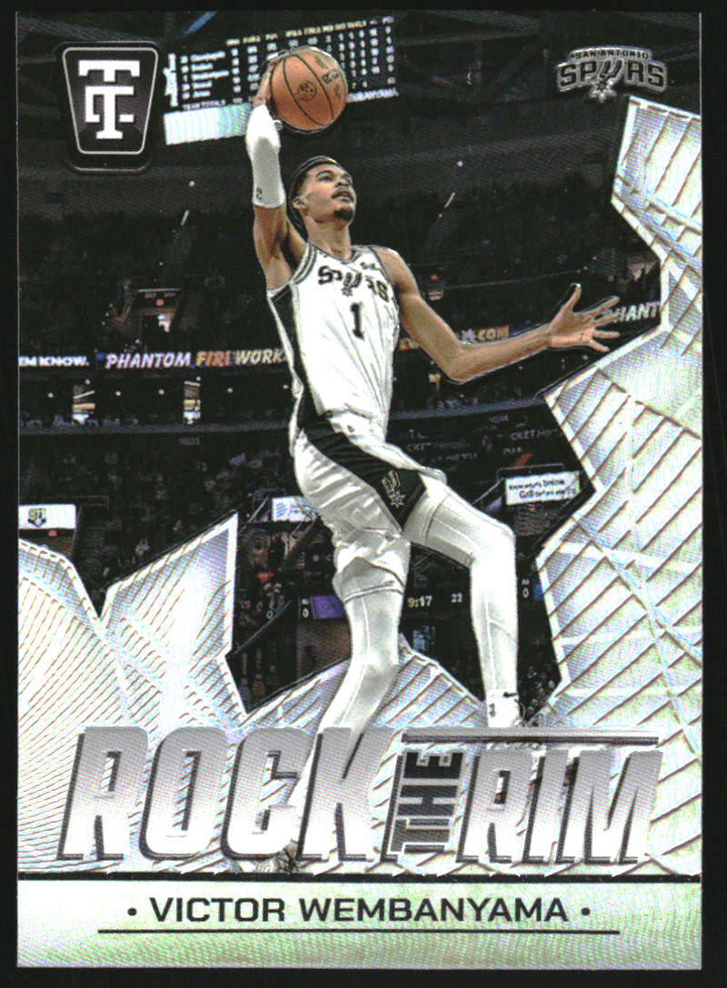 2024-25 Totally Certified Rock the Rim Mirror #25 Victor