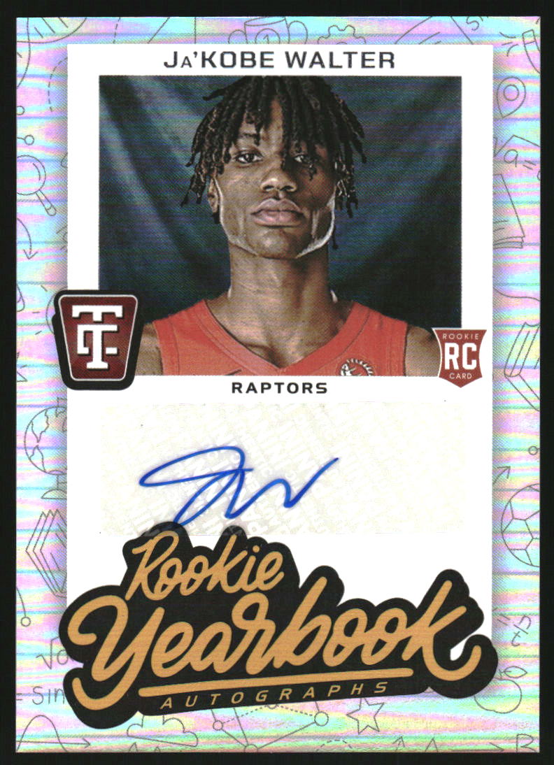 2024-25 Totally Certified Rookie Yearbook Autographs #10 Ja'Kobe Walter Auto