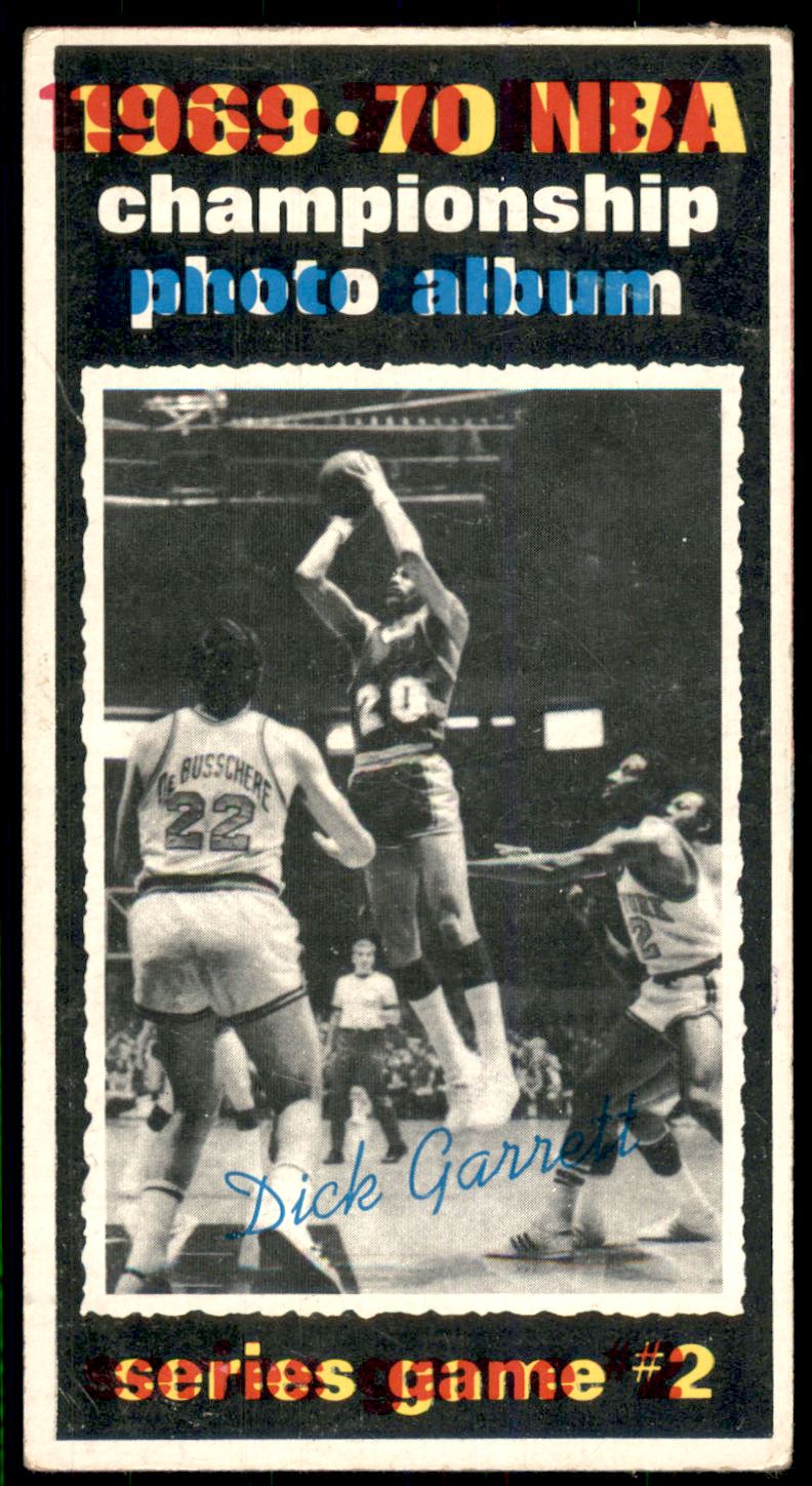 Dick Garrett 1970-71 Topps Rookie Buffalo Braves #85 Great