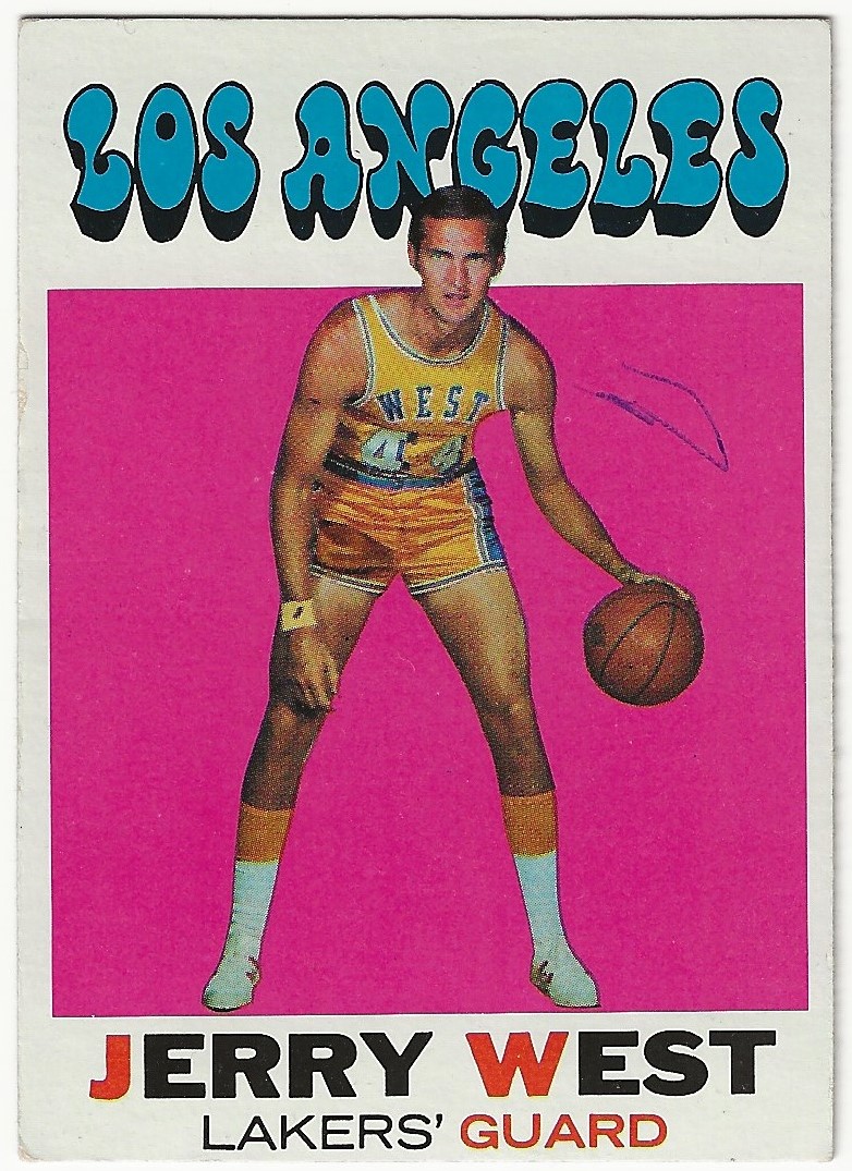 1971-72 Topps #50 Jerry West